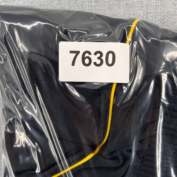 Y2K adidas Firebird Track Pants Men XL Black Yellow 3 Stripe Loose Streetwear - Picture 11 of 11